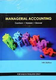 Managerial Accounting 14th Edition PDF