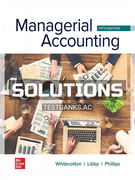 Managerial Accounting By Whitecotton Solutions Kindle Editon