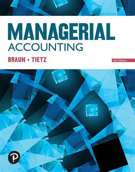 Managerial Accounting Ebook PDF