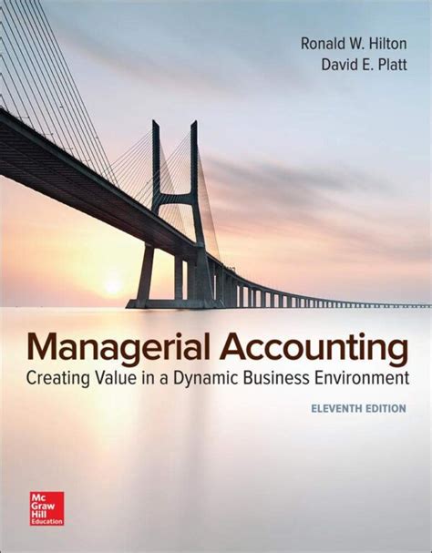 Managerial Accounting Solution Manual Hilton Reader