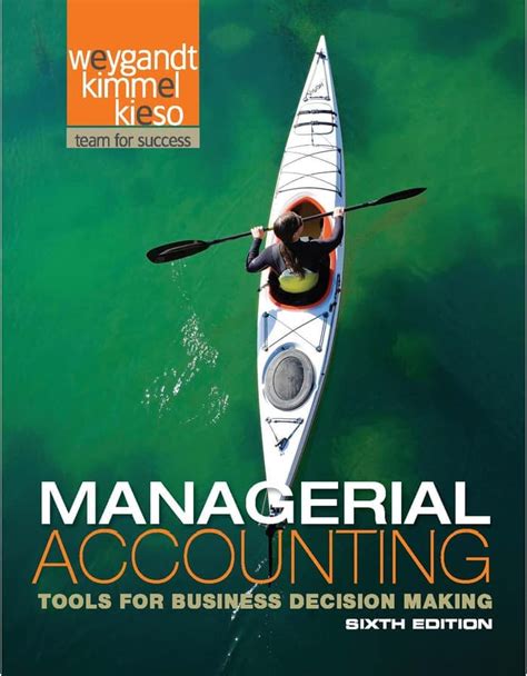 Managerial Accounting Weygandt 6th Edition Pdf Ebook Kindle Editon