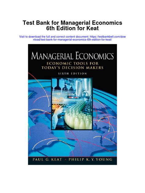 Managerial Economics 6th Ed Keats Ebook Ebook Kindle Editon