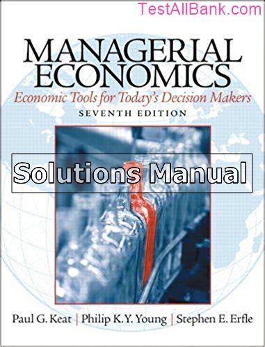 Managerial Economics 7th Edition Homework Solutions Manual Kindle Editon