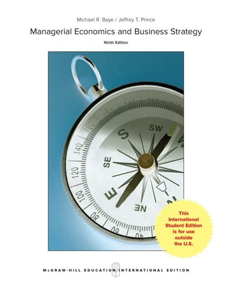 Managerial Economics Business Strategy Mcgraw Hill Epub