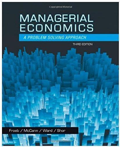 Managerial Economics Froeb 3rd Edition Ebook PDF