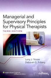 Managerial and Supervisory Principles for Physical Therapists PDF