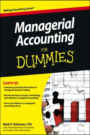 Managerial.Accounting.For.Dummies Ebook Epub