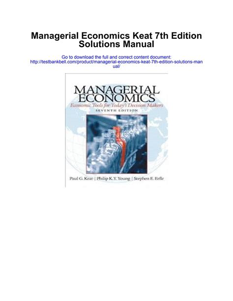 Managerial_Economics_th_Edition_eBook_Paul_Keat_Philip_K_Young_Steve_Erfle Ebook Kindle Editon