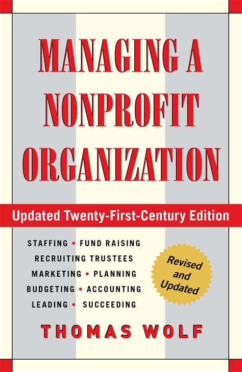 Managing A Nonprofit Organization: Updated Ebook Doc