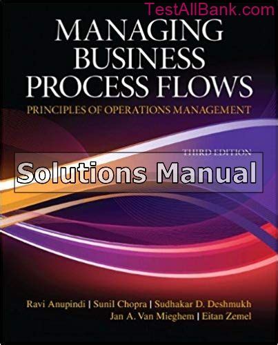 Managing Business Process Flows Solutions Kindle Editon