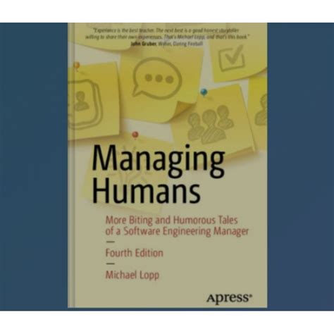 Managing Humans Humorous Software Engineering PDF