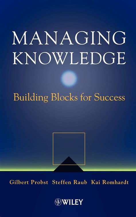 Managing Knowledge Building Blocks for Success Doc