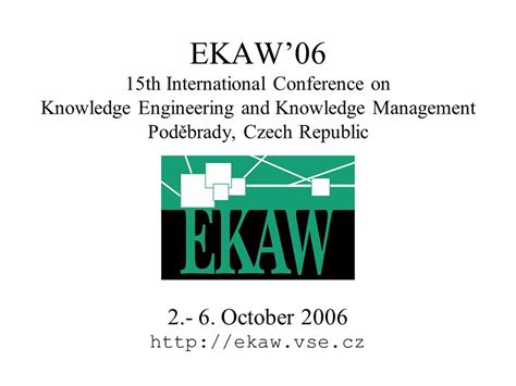 Managing Knowledge in a World of Networks 15th International Conference, EKAW 2006, Podebrady, Czech Epub