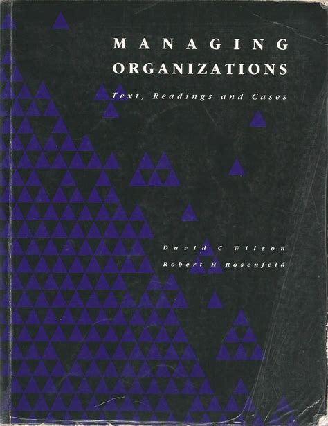 Managing Organizations Text, Readings and Cases Kindle Editon