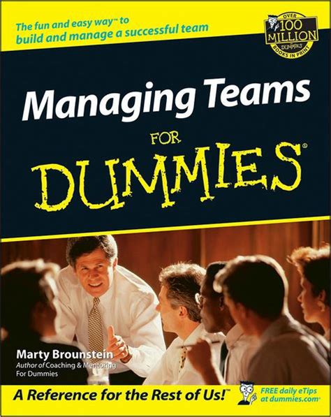 Managing Teams for Dummies Kindle Editon