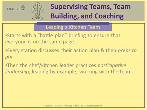 Managing and supervising teams