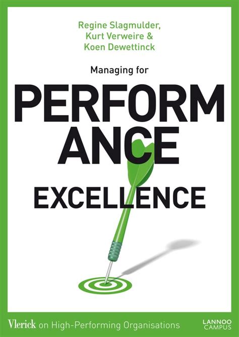 Managing for Performance Excellence Ebook Kindle Editon