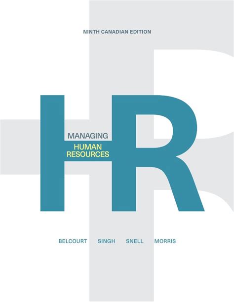 Managing human resources belcourt Ebook PDF