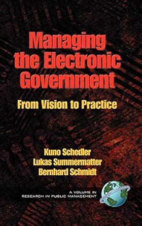 Managing the Electronic Government From Vision to Practice Kindle Editon