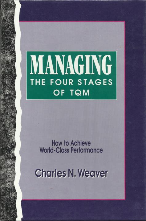 Managing the Four Stages of TQM - How to Achieve World Class Performance Kindle Editon