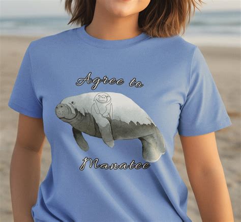 Manatee T-Shirts: A Symbol of Conservation and Aquatic Life