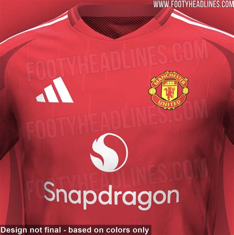 Manchester United Unveils 4th New Season Jersey