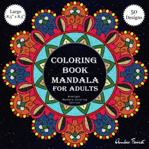 Mandala Coloring Book Midnight Edition Stress Relieving and Relaxation 25 Unique Mandala Designs and Stress Relieving Patterns for Adult Relaxation Meditation and Happiness Epub