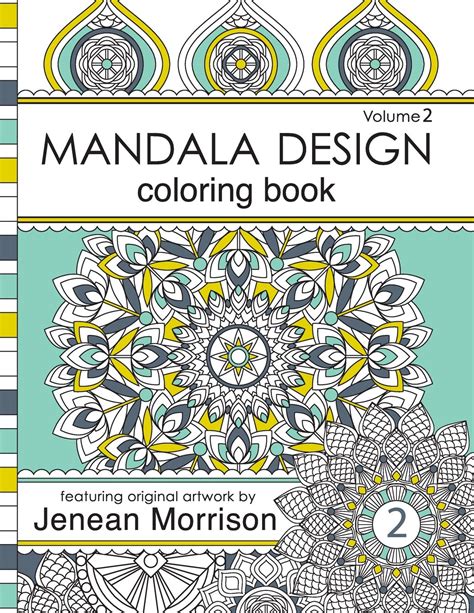 Mandala Design Coloring Book An Adult Coloring Book for Stress-Relief Relaxation Meditation and Creativity Jenean Morrison Adult Coloring Books Volume 3 Kindle Editon