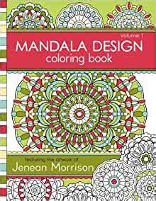 Mandala Design Coloring Book Volume 1 Jenean Morrison Adult Coloring Books PDF