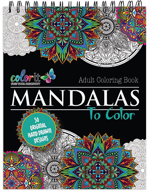 Mandalas Adult Coloring Book Doc
