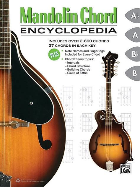 Mandolin Chord Encyclopedia Includes Over 2660 Chords 37 Chords in Each Key Doc