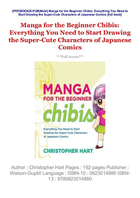 Manga for the Beginner Chibis: Everything You Need to Start Drawing the Super-Cute Characters of Ja Doc