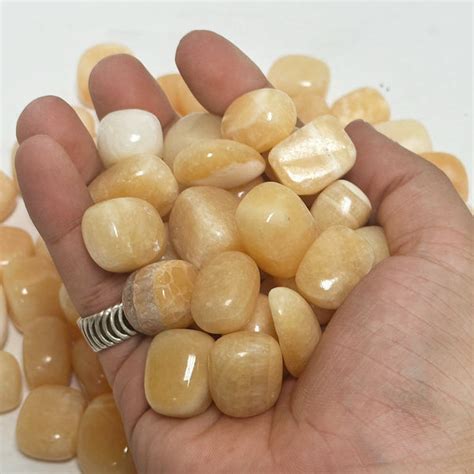 Mango Calcite: The Vibrant Gemstone of Positivity and Vitality