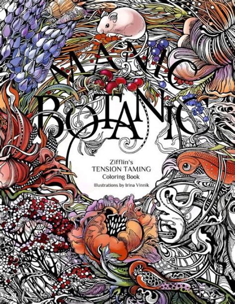 Manic Botanic Zifflins Coloring Book Reader