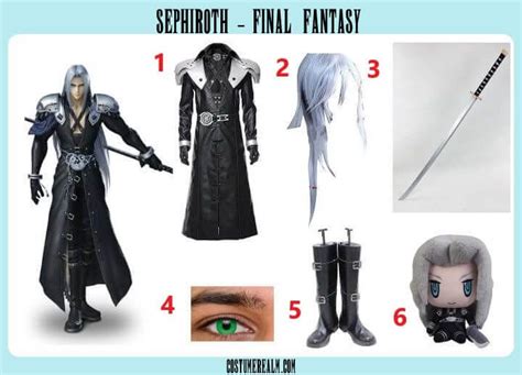 Manifest Your Inner Angel: A Comprehensive Guide to the Sephiroth Costume