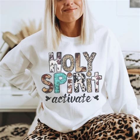 Manifest the Holy Spirit in Fashion: Adorn Yourself with Enchanting Holy Spirit Shirts