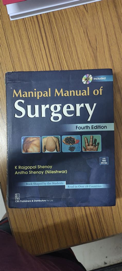 Manipal Manual of Surgery 4th Edition Doc