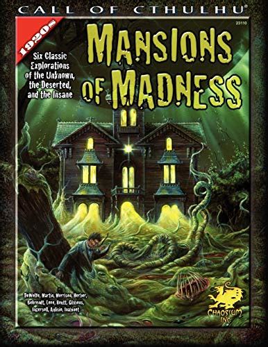 Mansions of Madness Call of Cthulhu Horror Roleplaying 1920s Era Doc