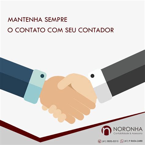 Mantenha contato regular: