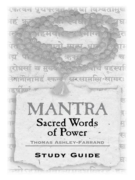 Mantra Sacred Words of Power Doc