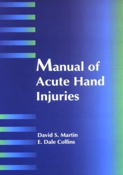 Manual of Acute Hand Injuries Reader