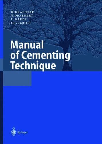 Manual of Cementing Technique Epub