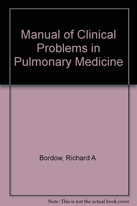 Manual of Clinical Problems in Pulmonary Medicine (Spiral Manual Series) Kindle Editon
