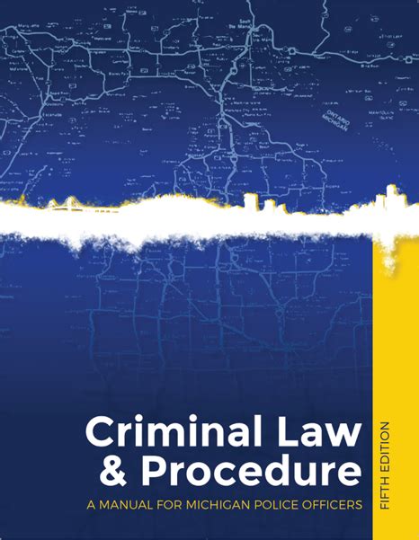 Manual of Criminal Law and Procedure For Peace Officers Epub