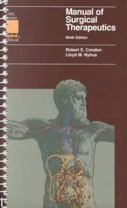 Manual of Surgical Therapeutics Reader