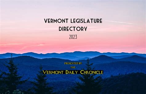 Manual of the Legislature of Vermont Doc