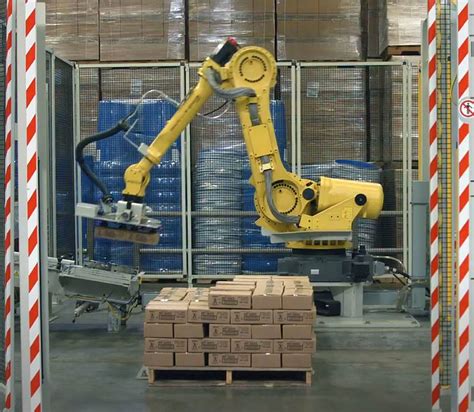 Manufacture Robot Automatic Palletizers: 1,000 Units Per Hour