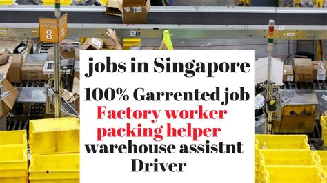 Manufacturing Jobs in Singapore for Foreigners: Opportunities and Challenges