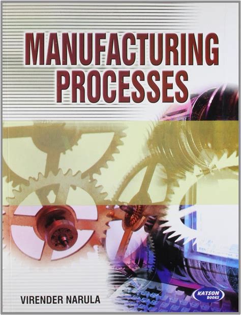 Manufacturing Processes (For MDU & IP) 2nd Editi PDF
