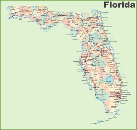 Map of 2,800+ Florida Cities and Towns: A Comprehensive Guide